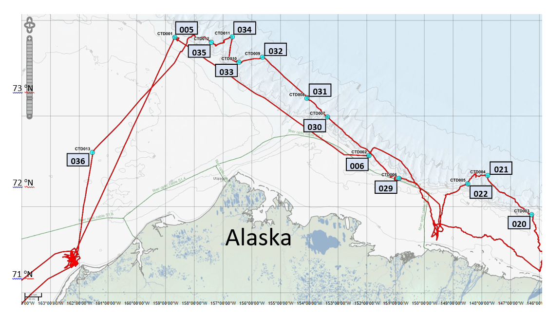 RV-Sikuliaq Working Area